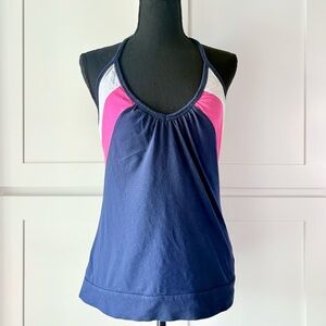 American Eagle Outfitters Blue Halter Tank Top